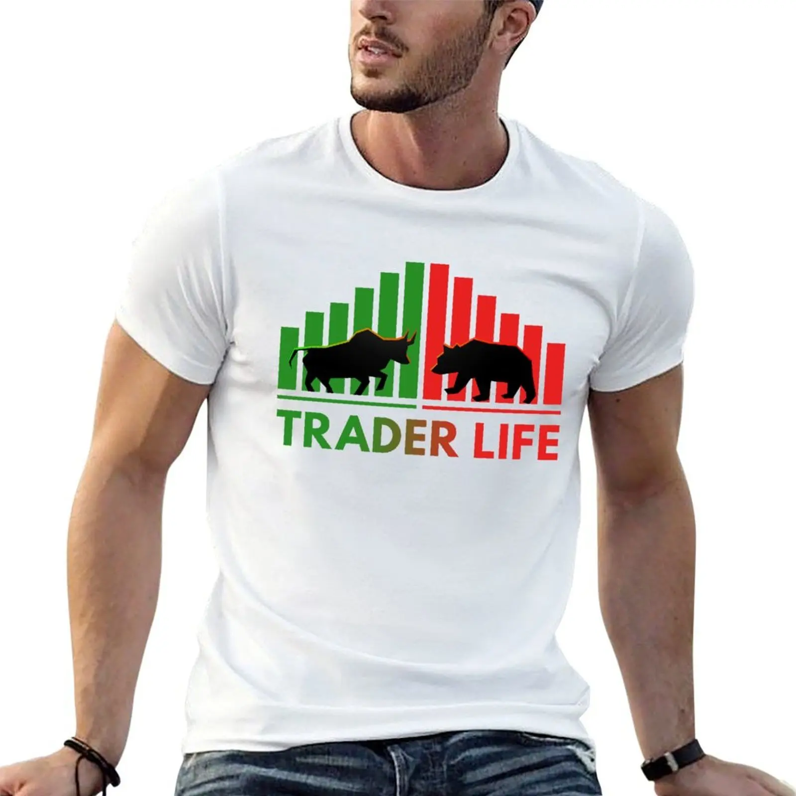 

Stock Market Day Trader Life Investment T-Shirt man t shirt luxury t shirt man luxury T-Shirt