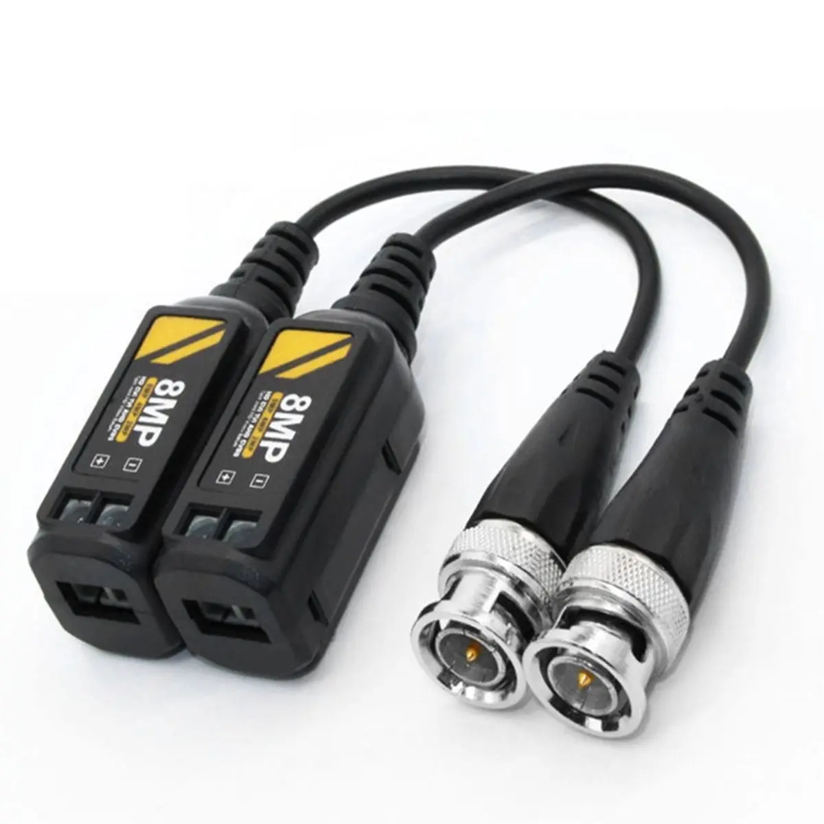 Promotion 8MP HD Video Balun for - High-Resolution BNC Transmission for AHD/CVI/TVI/CVBS Cameras