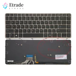 New Original For HP EliteBook Folio 1040 G1 G2 Series Backlit Keyboard 736933-001 736933-081 736933-161 736933-201 736933-261