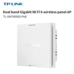 Tp-link-デュアルバンドwifi 6,ワイヤレスパネル,AP,アクセスポイント,AC管理,TL-XAP1800GI,poe,簡単版,ax1800