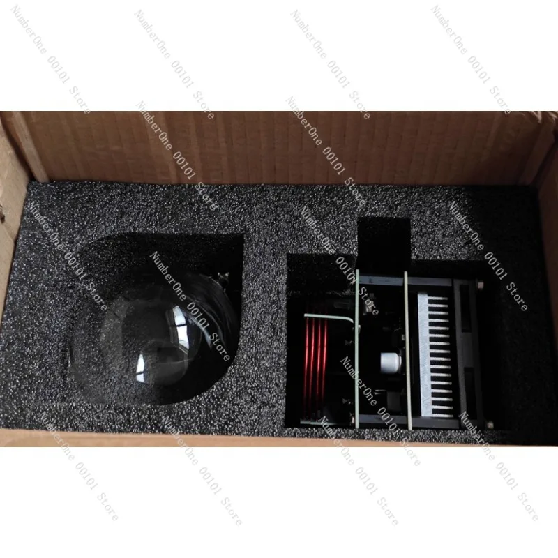 Plasma Ring Driven Plasma Sphere Kit, Luminous Xenon Ring, Circular Lamp, Circular Ion for Nuclear Fusion Light Effects