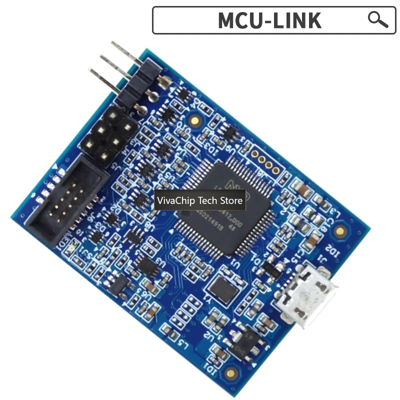 VivaChip TechMCU-Link J JTAG/SWD Debugger - Microcontroller Programming&Simulation Tool For Embedded System Development& ARM Cor
