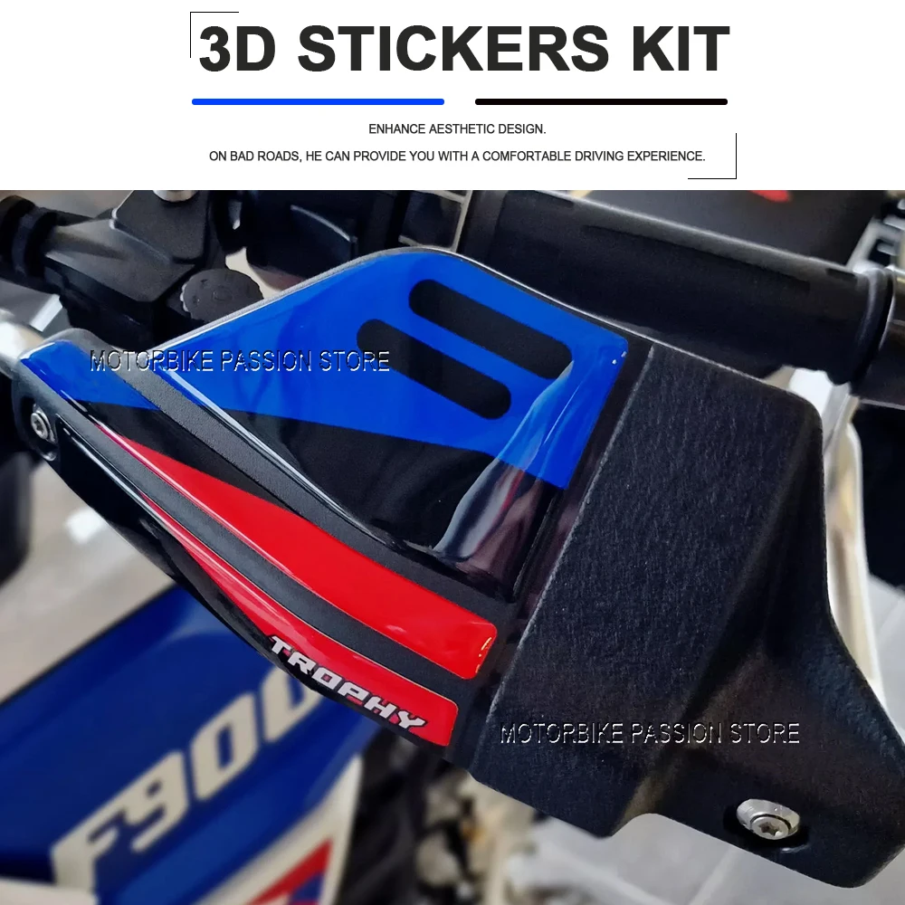 For BMW F900 GS F900GS F 900 GS 2024 3D epoxy resin motorcycle tank Pad protection sticker new decorative decal Waterproof