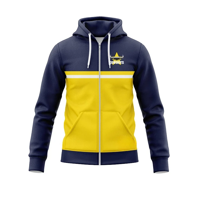 Zip Hoodie North Queensland Cowboys Men's Performance Polo