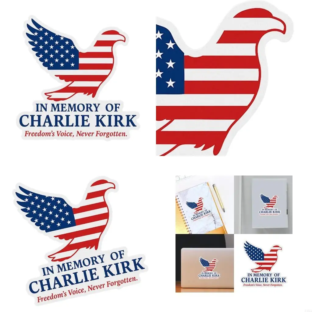   10Pcs Patriotic Memorial Bird Window Decal For Car Truck Motorcycle Weather Resistant PVC Sticker Easy Apply Home Decors