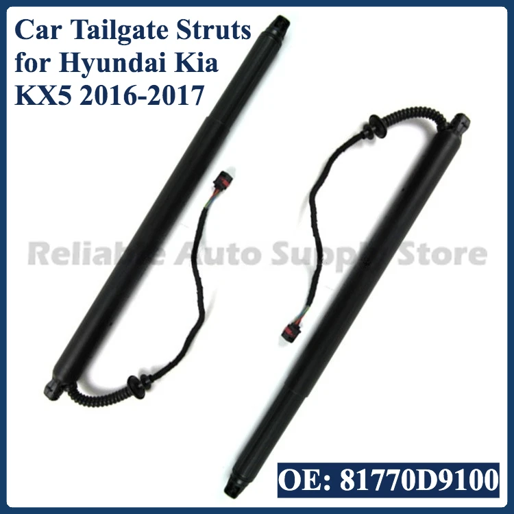 

1 Pair of Car Tailgate Struts OE 81770D9100 Trunk Electric Tailgate Lift Support Rod for Hyundai Kia KX5 2016-2017