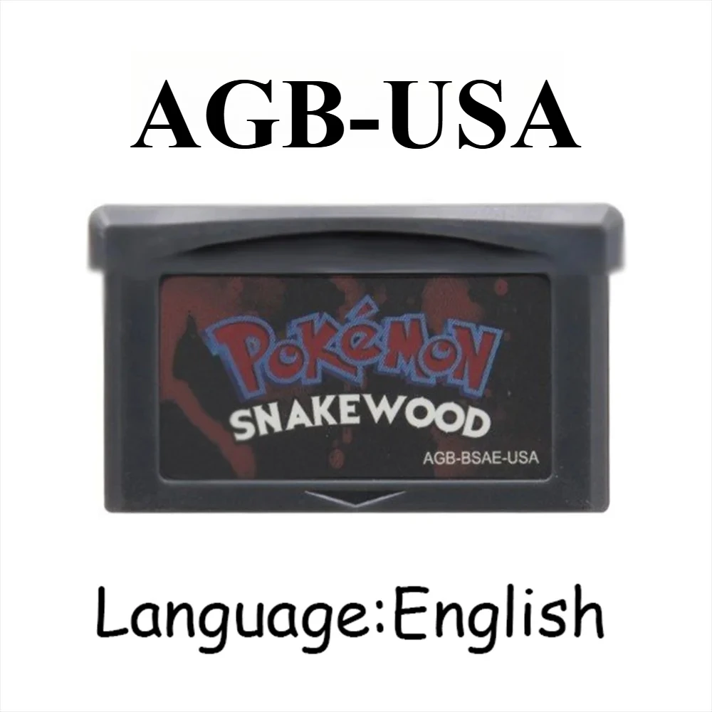 Pokémon GBA-Spielmodul Ultra Violet Snakewood Shiny Gold Liquid Crystal Moemon Emerald GBA SP Retro RPG-Spielkollektion Geschenk – Detail 14