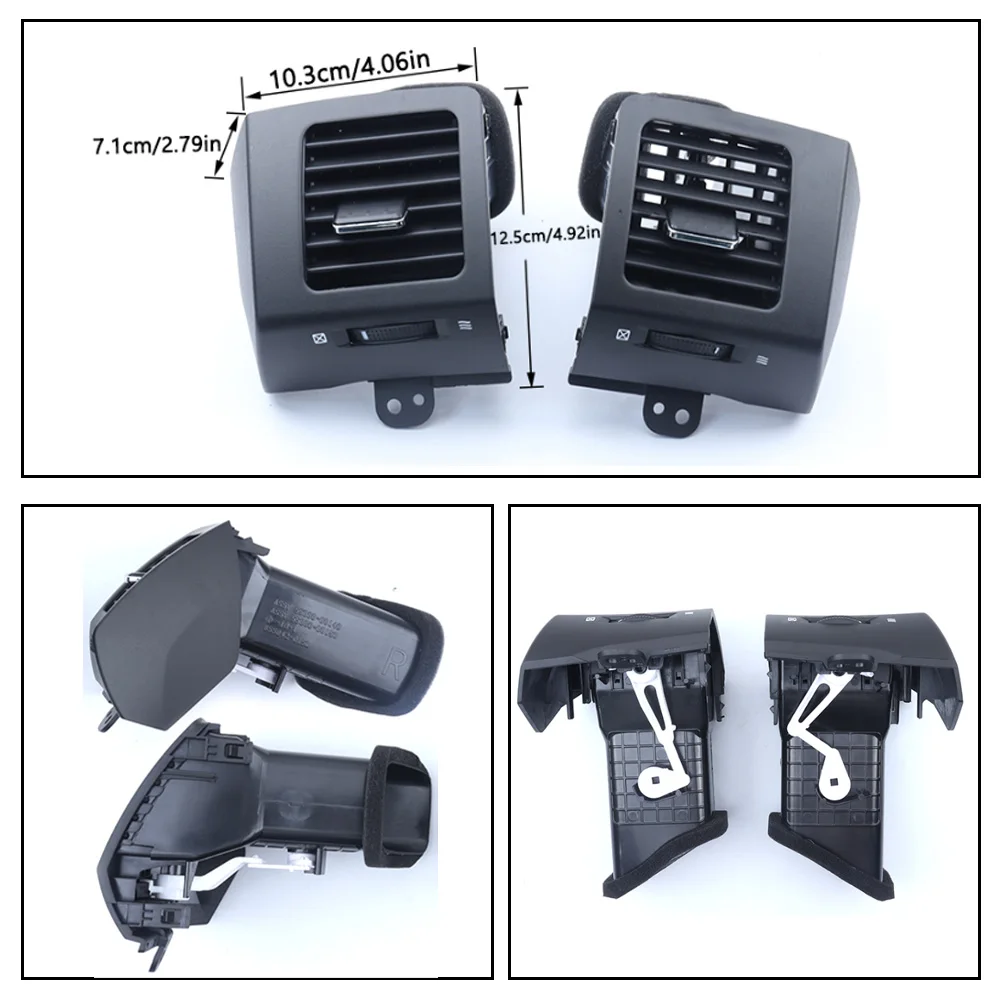 For Toyota Land Cruiser LC-100 Prado Lexus LC-120 GX470 2003-2009 Interior AC Air Vent Grille Dashboard Panel Outlet Accessories
