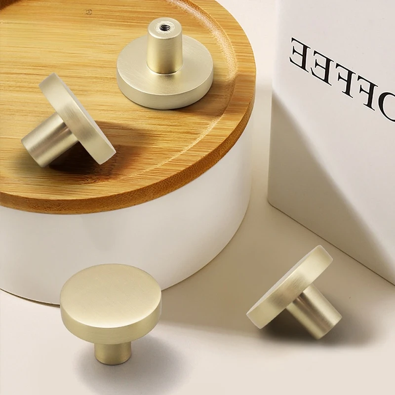 Modern Minimalist Single Hole Alloy Pull Handles Single-Piece Knobs for Drawer Cabinet Wardrobe Door Small Hardware Top 10