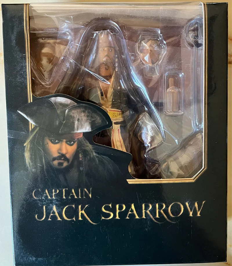 16 cm große Filmfiguren aus dem Film „Fluch der Karibik“, Jack Sparrow Actionfigur, bewegliches Modell, Anime-Sammlung, Spielzeug, Weihnachtsgeschenke – Detail 18