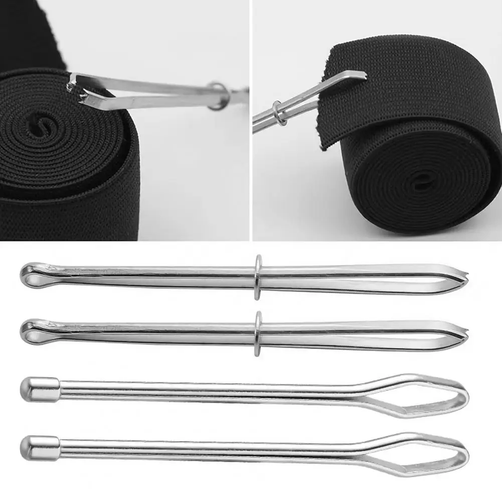 Threading Tool for Sewing Diy Sewing Accessories Stainless Steel Drawstring Threader Tool Set for Diy Sewing for Hoodies