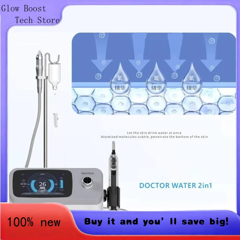 

Glow NEW 2 in 1 High-Pressure Oxygen Jet Doctor-Effective Oxygen Spraying Treatment