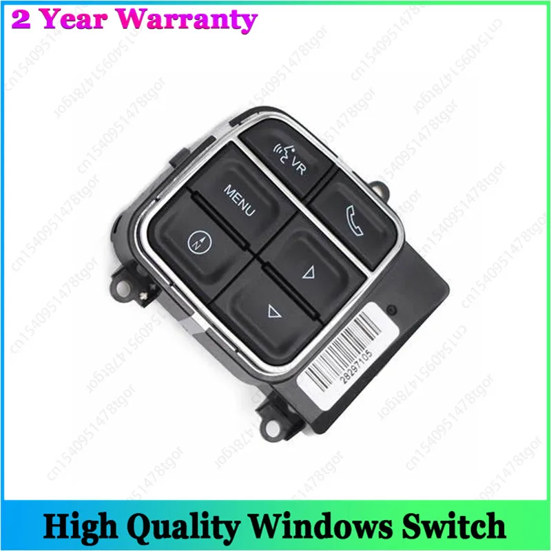 

New For 2012-2018 Jeep Wrangler JK Body Uconnect Phone Steering Wheel Control Switch 56046405AB