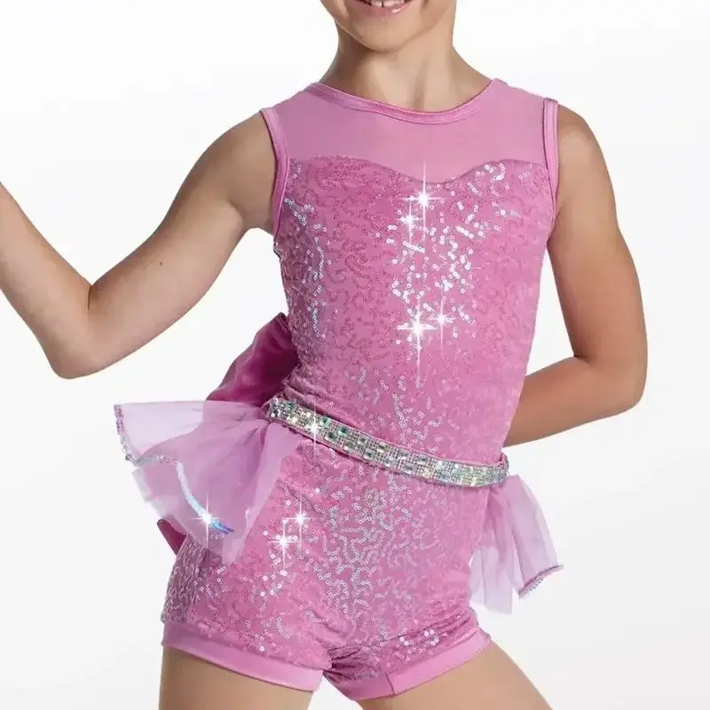 Robe de danse Jazz professionnelle pour femmes, Costume de spectacle, Style latin, vêtements de danse, nouvelle collection 2025