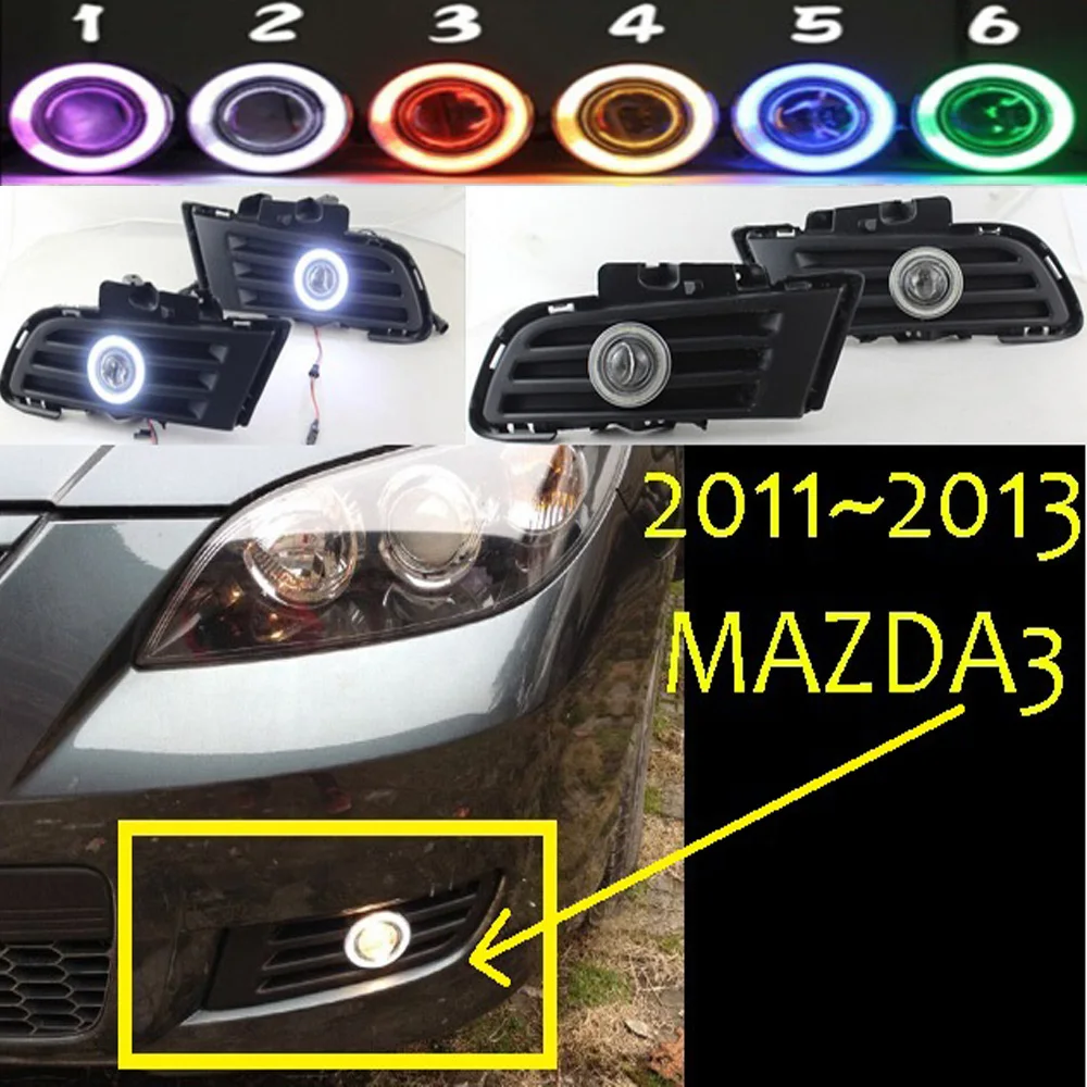 one set car bumper light for Mazda 3 mazda3 fog light,halogen 2011~2013y car accessories fog for Mazda3 headlight