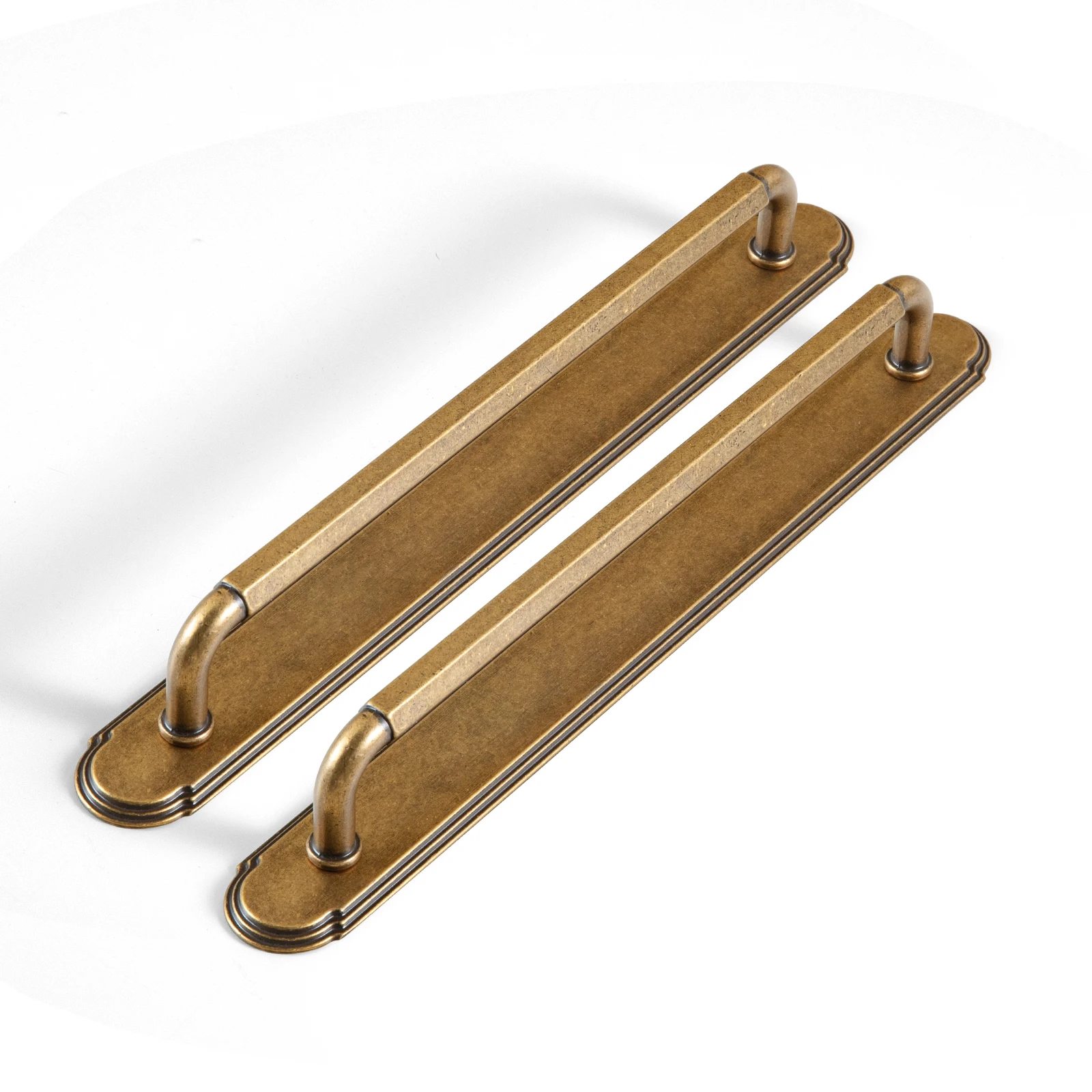 

5 Inch （128mm） Hole Center Cabinet Pulls Antique Brass Zinc Alloy Kitchen Drawer Pulls Dresser Knobs Drawer Handles Hardware