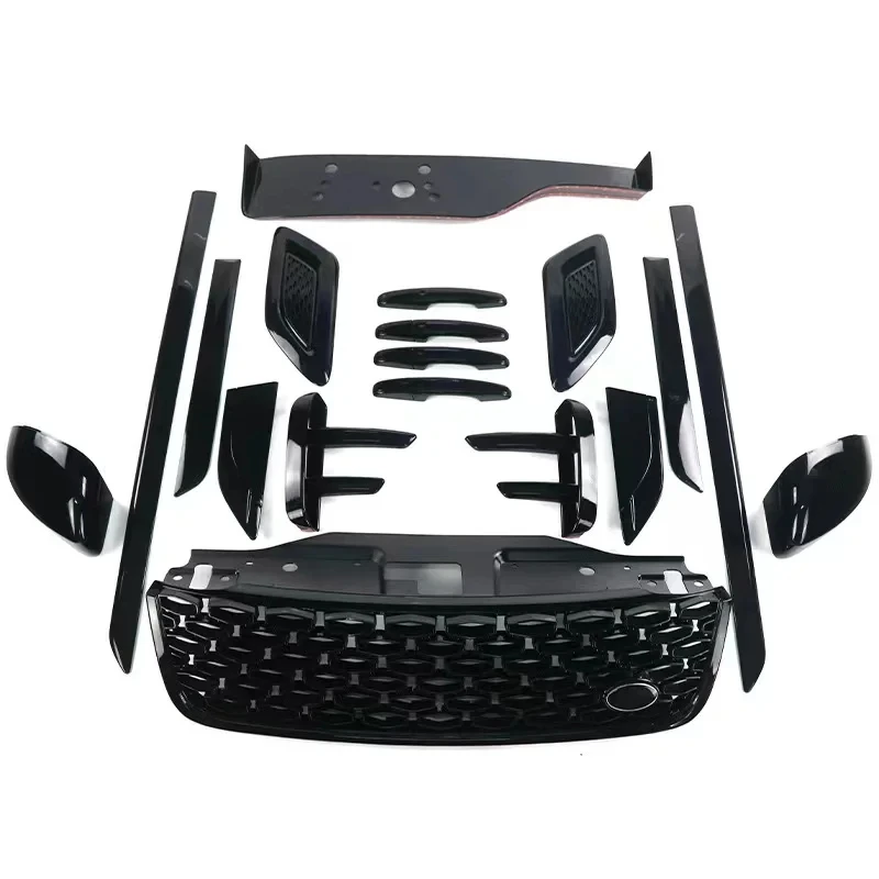 

Black Body Kit Discover 5 Spare Parts Car Accessories with Side Skirts Grille Rear