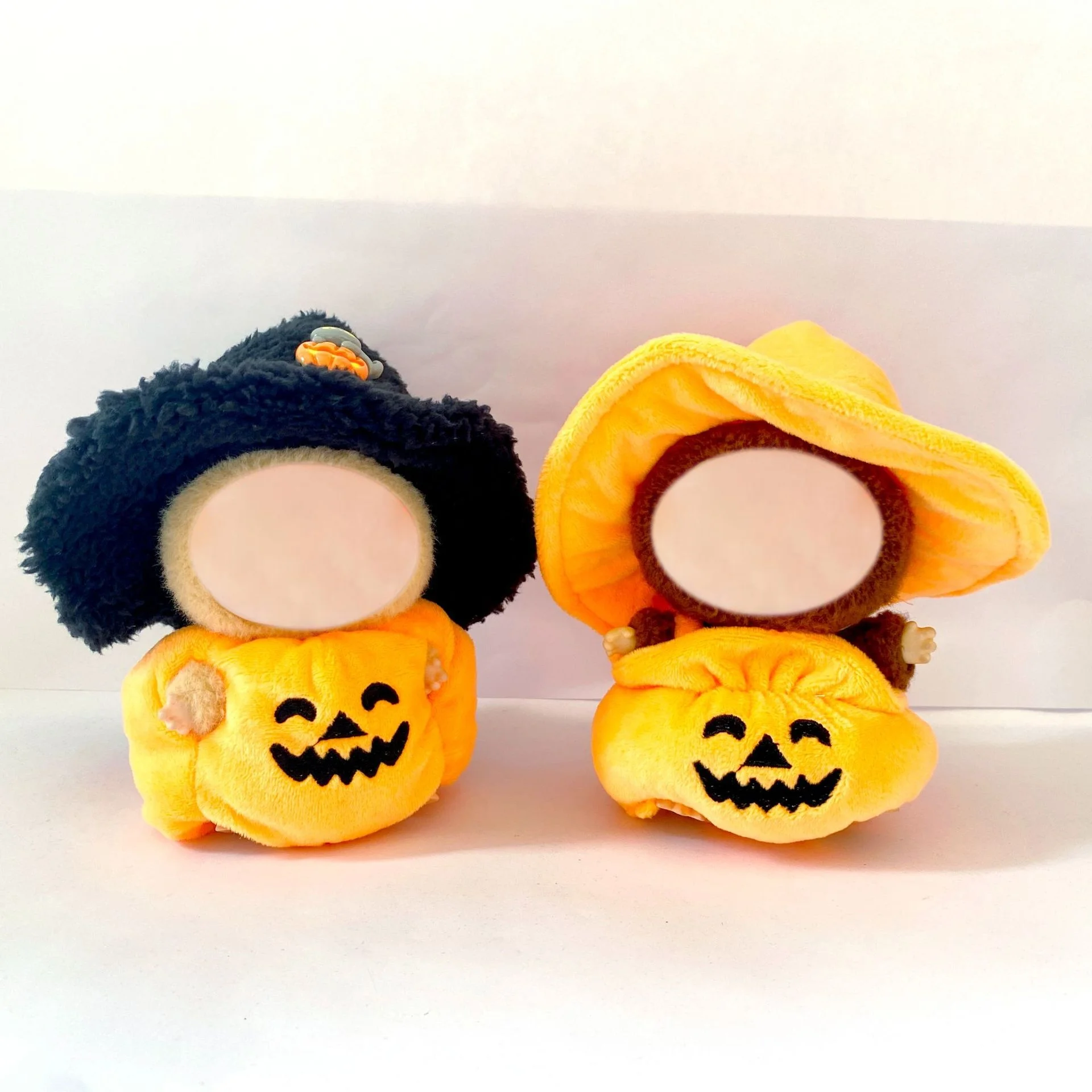 Vestiti per bambole a scatola cieca 17 cm, vestiti per bambole del festival di Halloween, set di zucca, vestiti per bambole set da strega