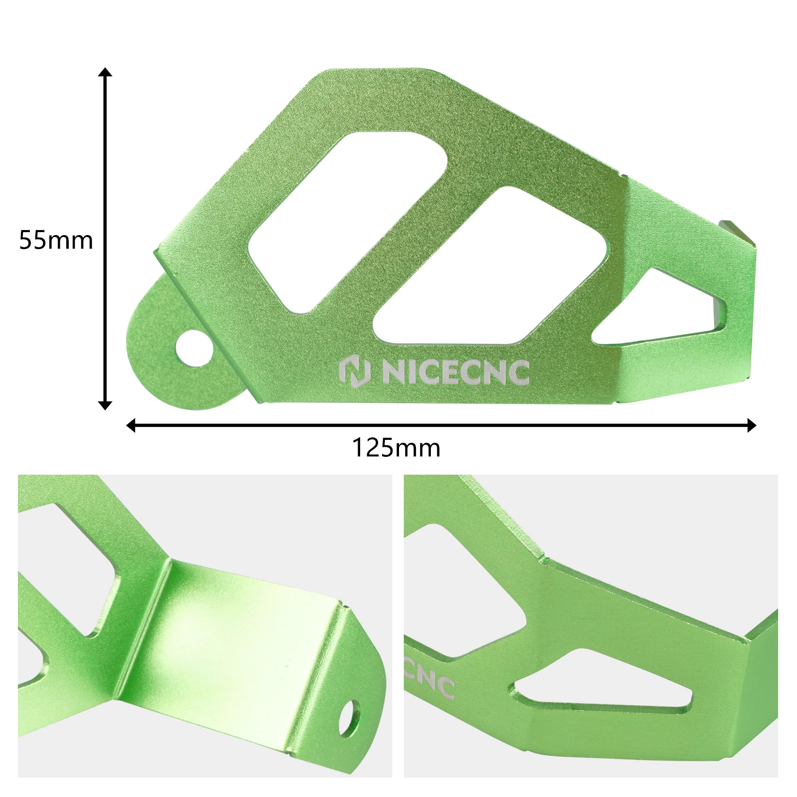 

NICECNC For Kawasaki KX125 KX250 KX500 1994-2002 KDX 200 200R KLX250 KLX 300R 300 250SF 250S Motorcycle Rear Caliper Guard
