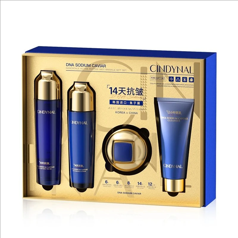 DNA Sodium Caviar Nano-active Peptide Skin Care Set Anti-wrinkle Tightening Moisturizing Brightening Facial Care Set Products