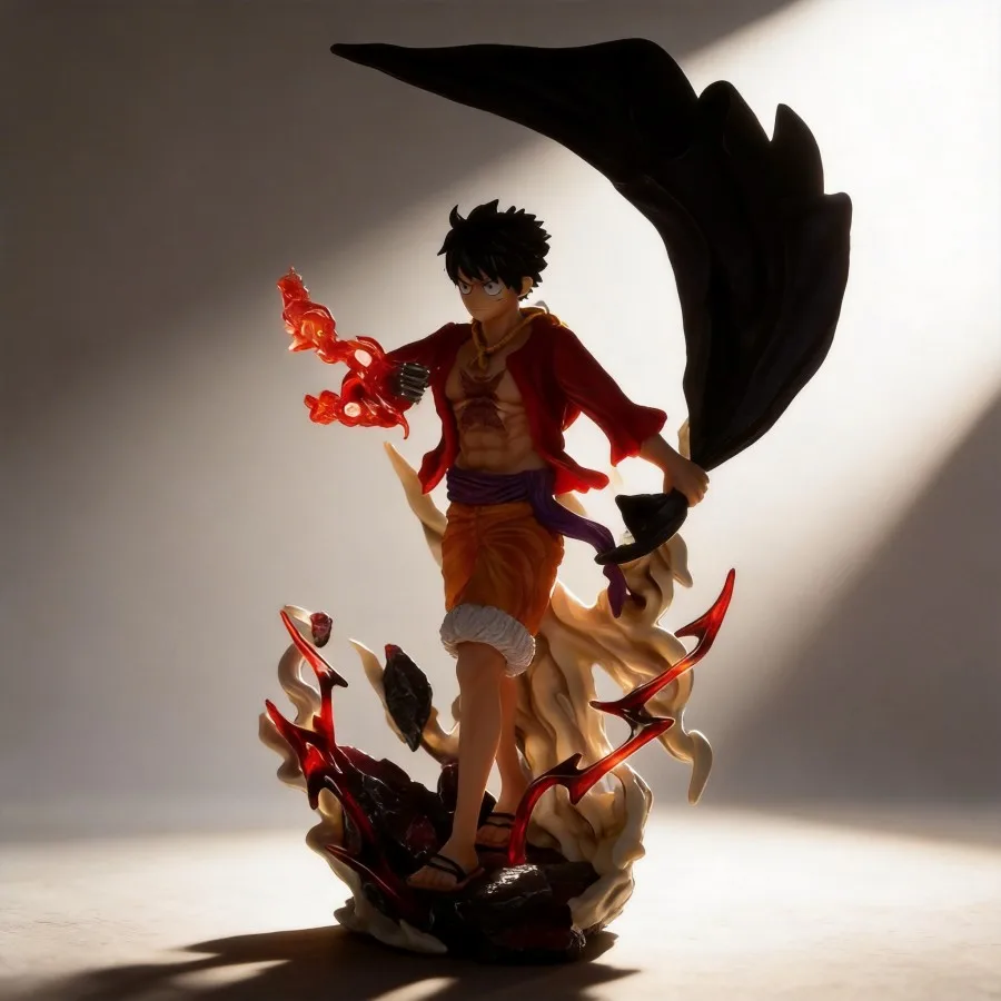 

Monkey D. Luffy Ryuo Haki Walking Pose New Four Emperors One Piece Figure Statue Standing Doll 28cm Collection Ornament Gift
