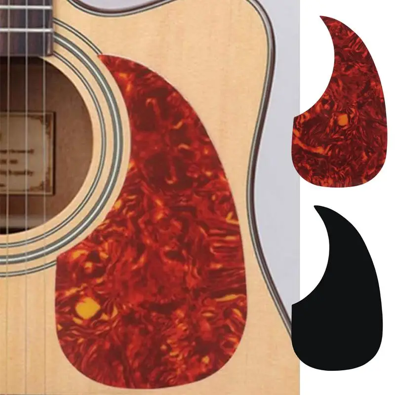 Guitar Pick Guards Self-Adhesive Drop Shape Pick Guard for Acoustic Guitar Self Adhesive Pick for Electric Guitar Pick Guard