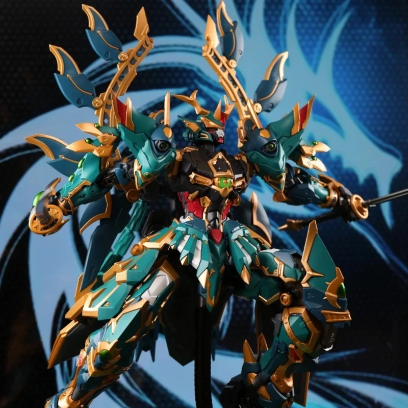 Stock Tibetan Dao Model National Innovation Mecha Qinglong 120cm Long Four Holy Beasts Moveable Finished Model Toy Figure