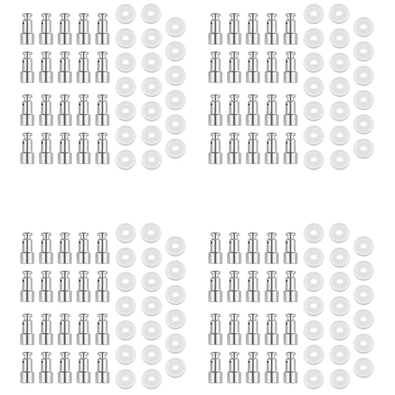 200 Pack Pressure Cooker Steam Valve Universal Replacement Floater And Sealer For Pressure Cooker XL, YBD60-100, PPC780