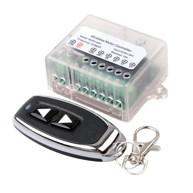 B92B-DC Motor Remote Control Switch 12V 24V 36V For Retractable Door Curtain Electric Push Rod Linear Actuator