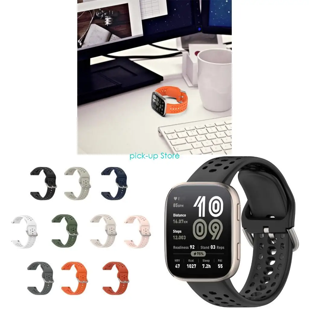 

Q5WA Гибкая сильная лента с заменой не скользящих дизайнов ряд часов для часа BIP6