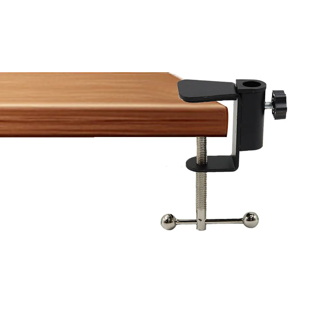 Desktop Mic Holder Cantilever Light Fixture Desktop Use Aluminum Alloy Adjustable Positioning Screw Reliable Protection