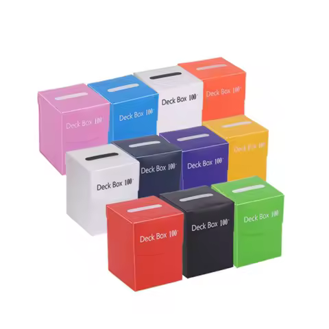 Deck Cards Boxes with Dividers Trading Card Storage Waterproof Durable Fits for MTG TCG PTCG Cards baseball cards Sport cards