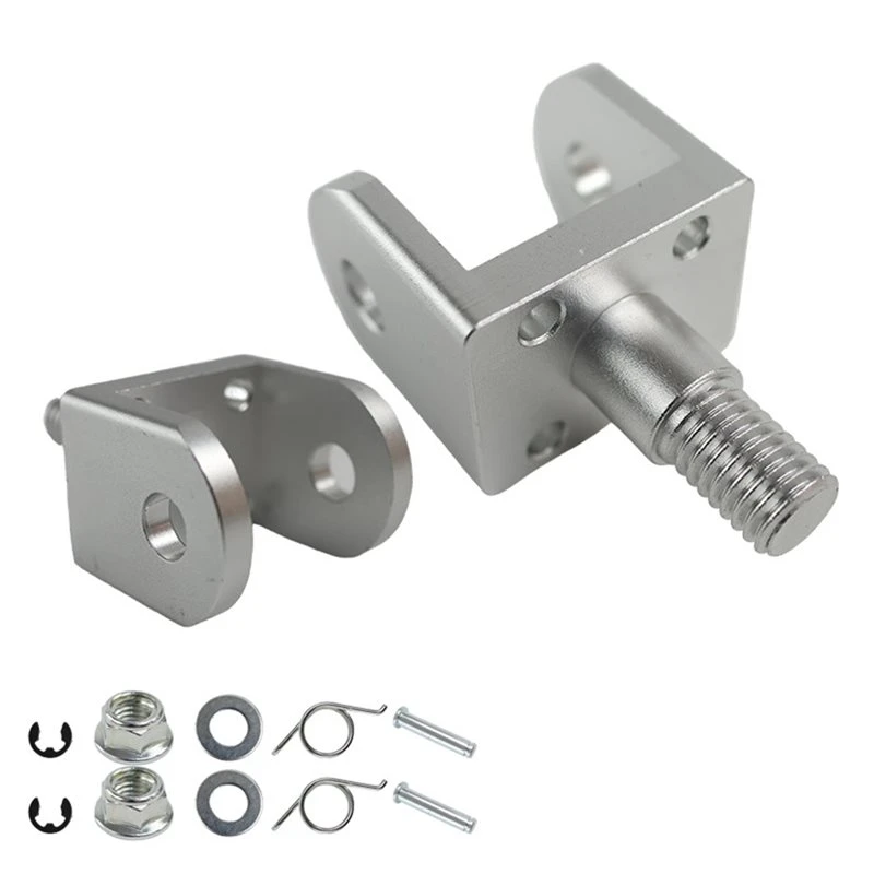 Replacement Footpegs Mount Bracket Kit For Talaria Sting Sur-Ron Light Bee X, Electric Dirt Pit Bike Footrest Pegs Foot
