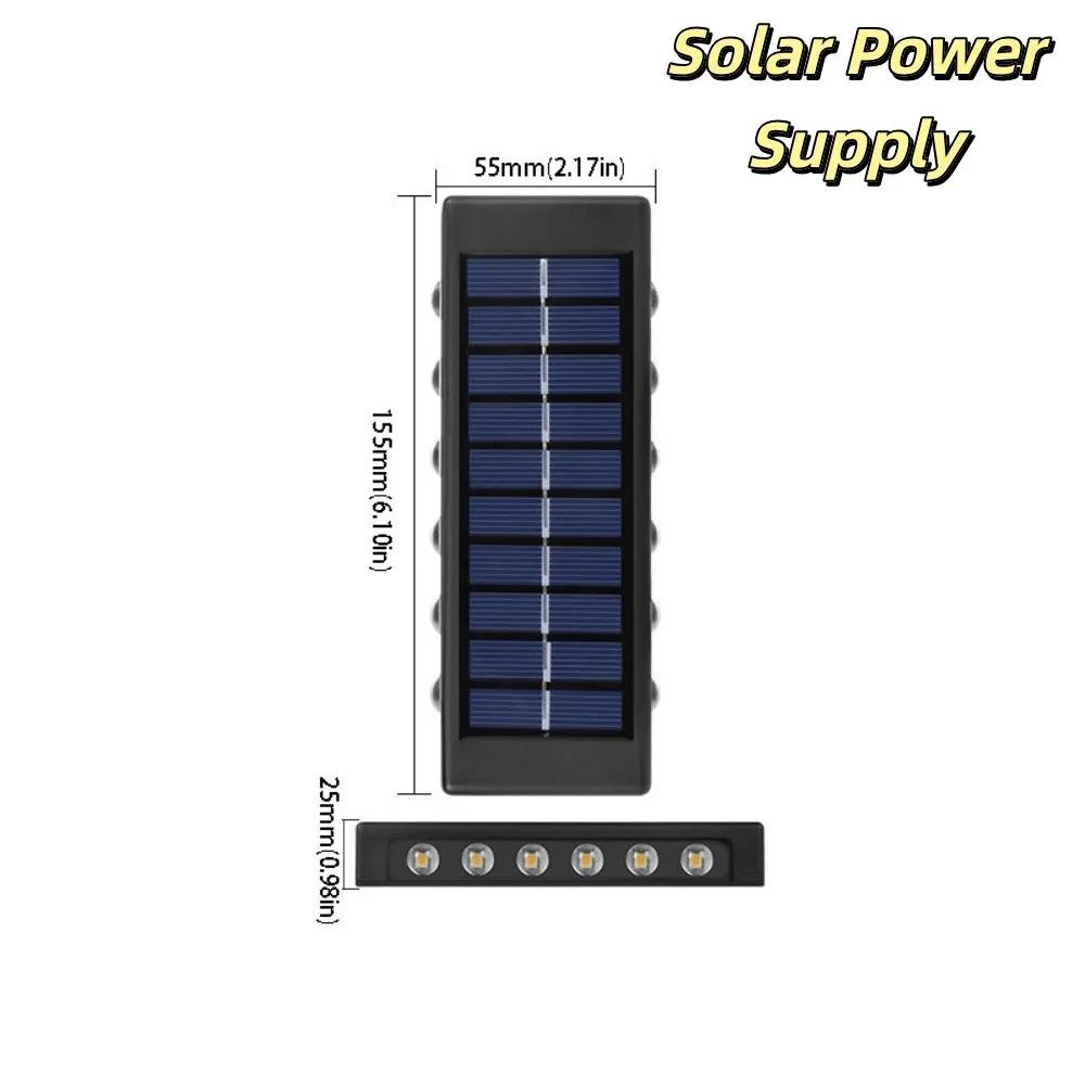luminaria-solar-a-prova-d'agua-luz-quente-4-6-8-10-12-16-leds-luminaria-de-parede-solar-luz-solar-de-parede-com-iluminacao-para-cima-e-para-baixo-para-uso-externo