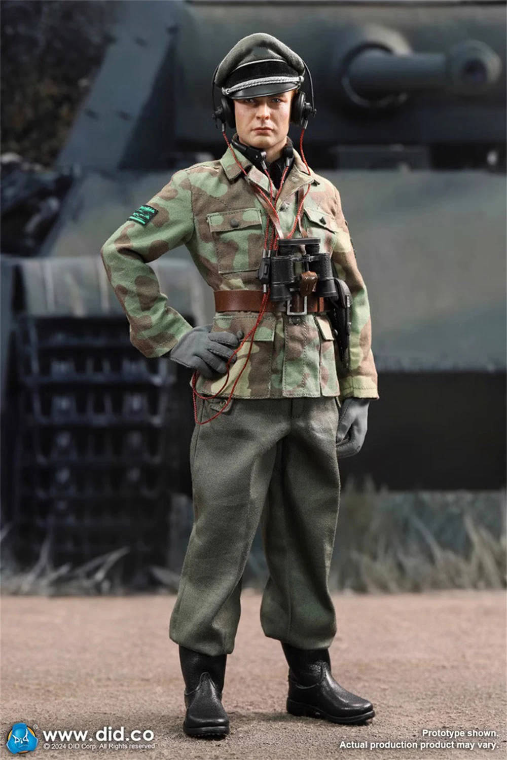 Série WWII Soldier Doll Conjunto completo, figura de ação móvel, presente para fãs, colete fãs, D80176, 1:6