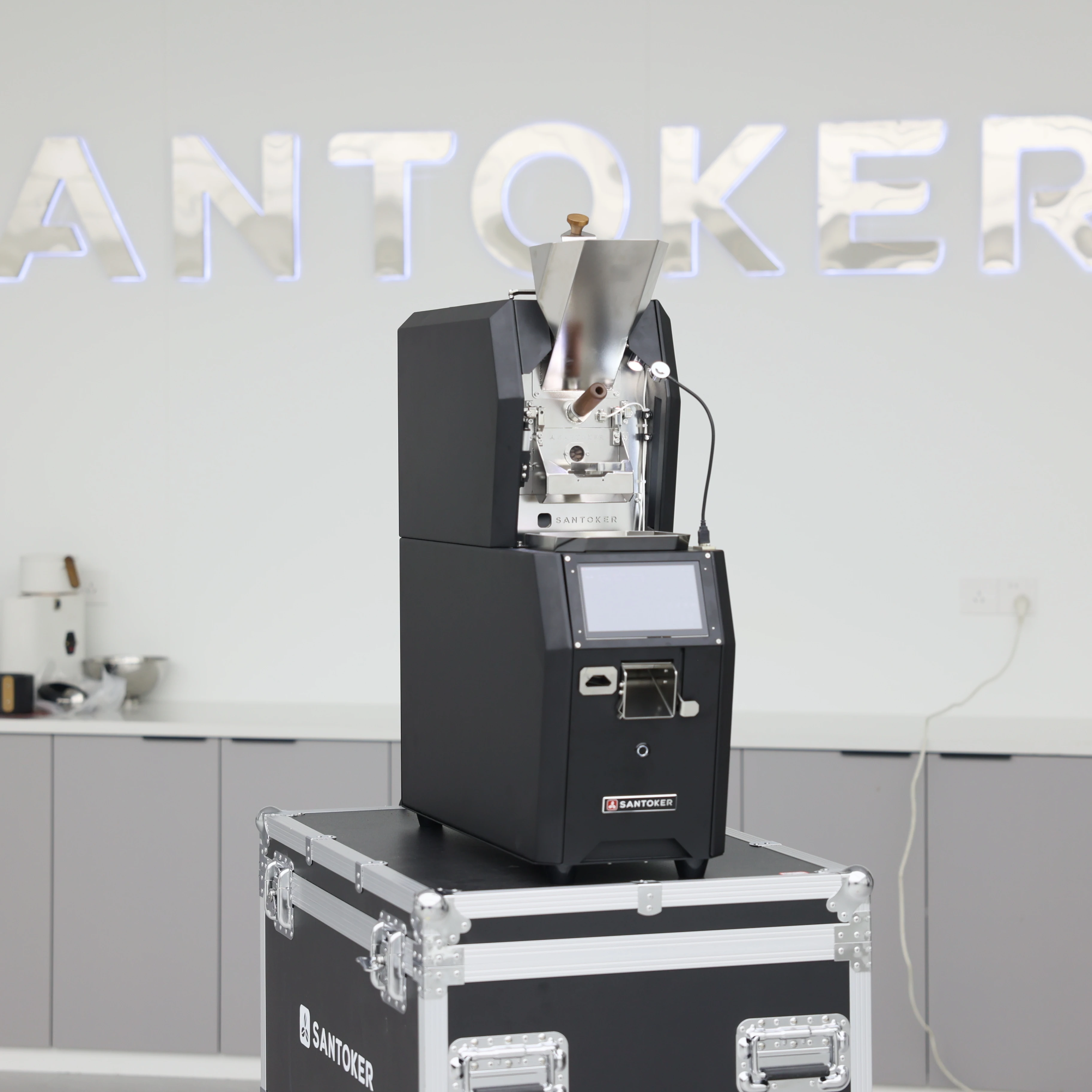 Wintop الذكية المنزلية محمصة قهوة 100 جرام 300 جرام 500 جرام 700 جرام الغاز محمصة حبوب البن آلة التحميص