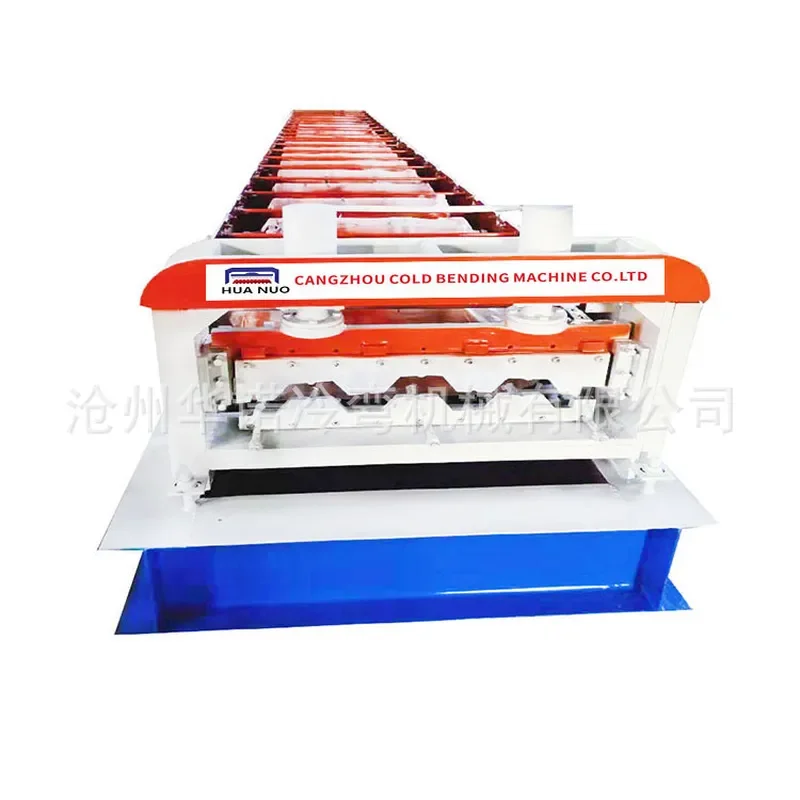 Deposit-Fully automatic 750th floor deck machine floor deck equipment, reinforced floor deck machine, tile pressing machine