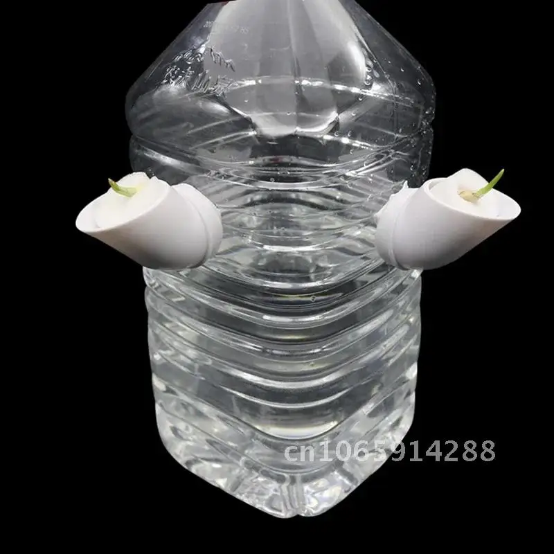 40pcs DIY Hydroponic Vertical Tower Flower Pots Hydroponic Colonization Plant Cup Pot Container Plant Cups indoor gardening Grow