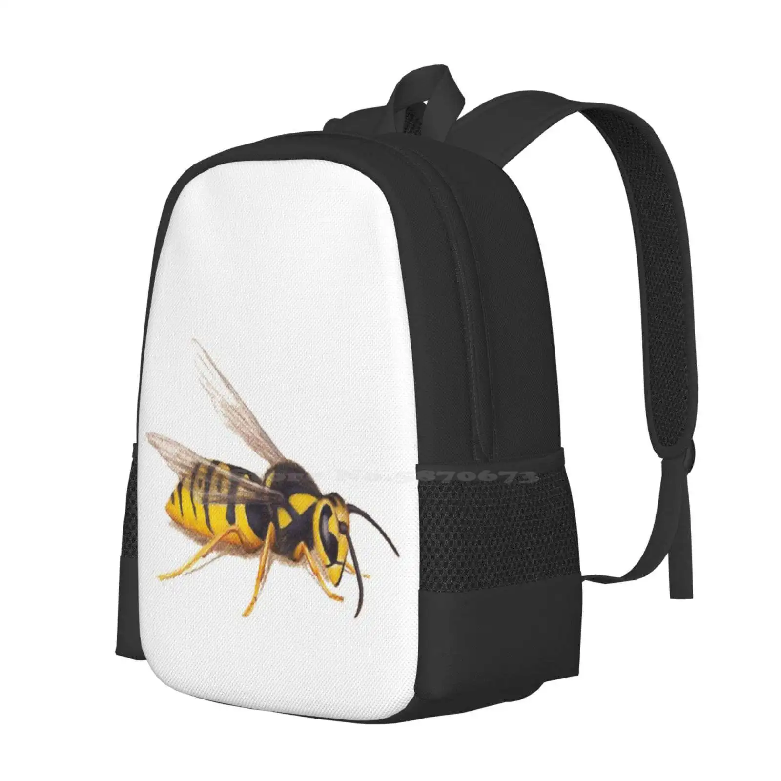 The School Bags For Teenage Girls Laptop Travel Bags Bee Bugs Lars Furtwaengler Hornet Pastel Pencil Colored Pencil Drawing