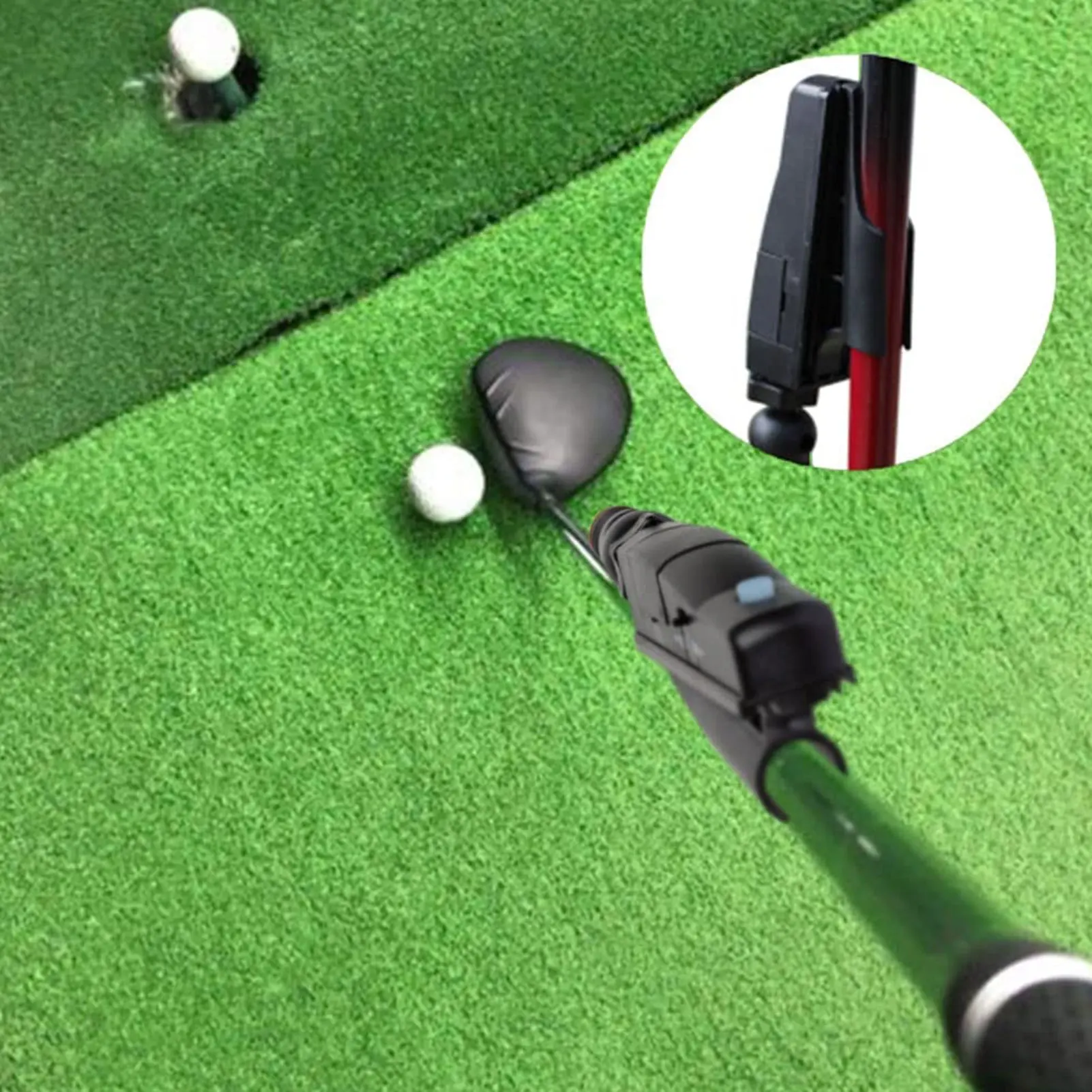 Golf Putter laser Sight Portable Golf Putting Trainer ABS Golf puttt Putting Training Aim migliora la linea Aids Corrector Tools