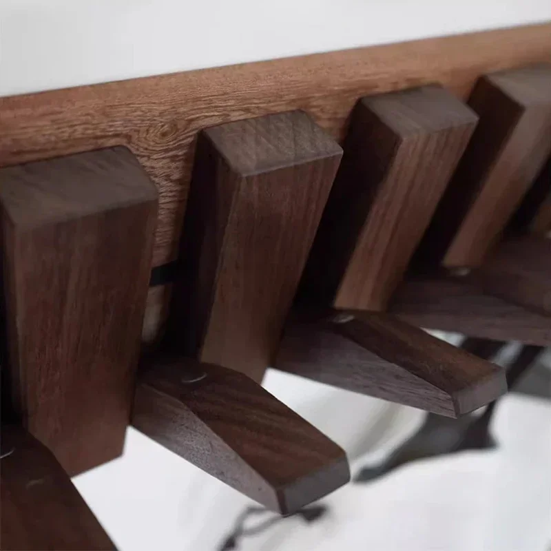 معطف الرف هوك الشمال الجوز جدار الملابس رفوف الأثاث للمنزل غرف خلع الملابس مفاتيح البيانو معطف رفوف فستان شماعات غرفة