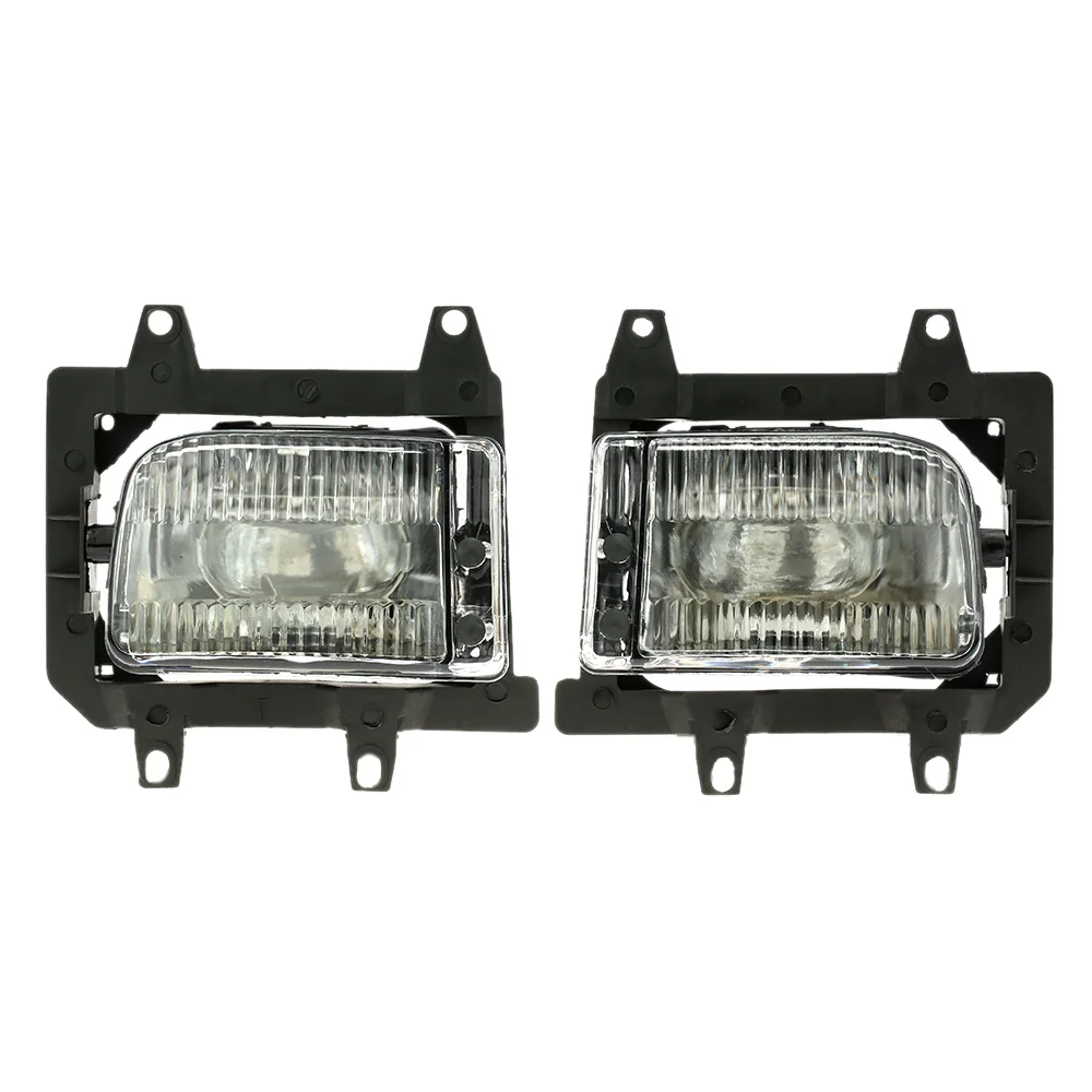 

Pair of Left & Right Front Fog Light Transparent Plastic Lens Kit for BMW E30 3-Series 1985-1993