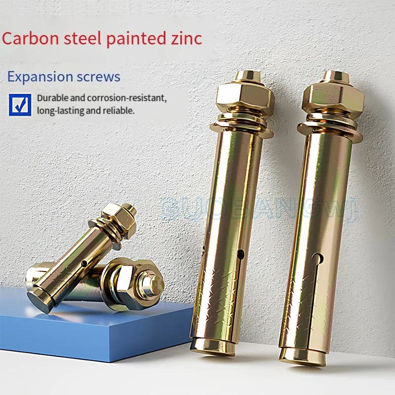 

Galvanized Expansion Bolt M8-M14 GBStandard External Expansion Screw High Strength Anti-Rust Explosion Type Multi-purpose Fixing