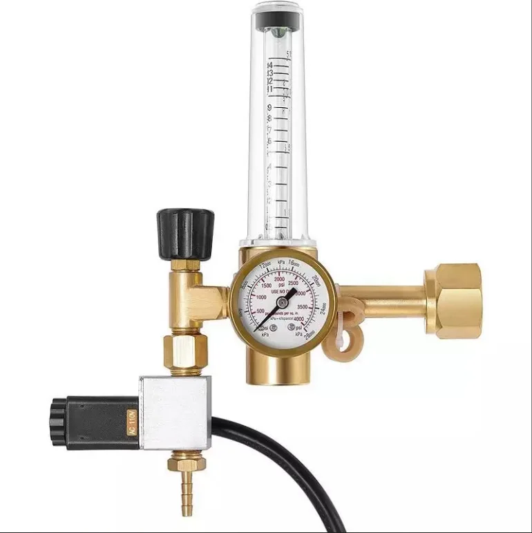 European, Australian and American carbon dioxide decompression valves Greenhouse planting control CO2 decompressor CO2 pressure