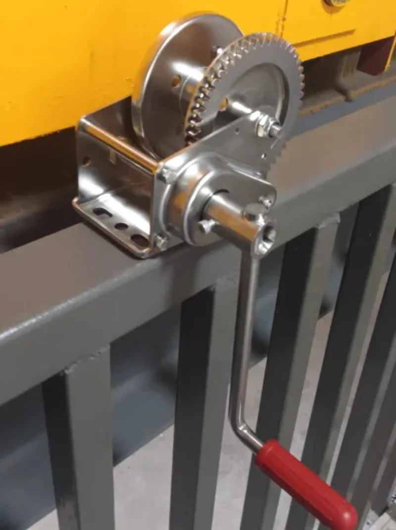 ونش يدوي من الفولاذ المقاوم للصدأ 304 1200 رطل أداة رفع يدوية ذاتية القفل لمياه الصرف الصحي والاستخدام البحري #1