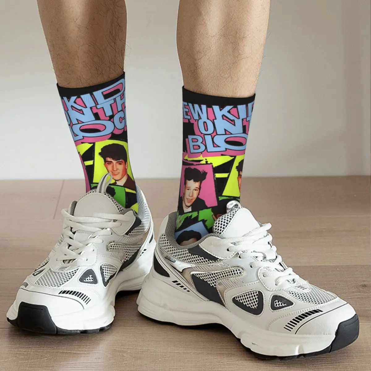 Vintage New Kids On The Block Band Product Socks Non-slip NKOTB Magic Summer 2024 Tour Sport Long Socks Comfortable Gift Idea