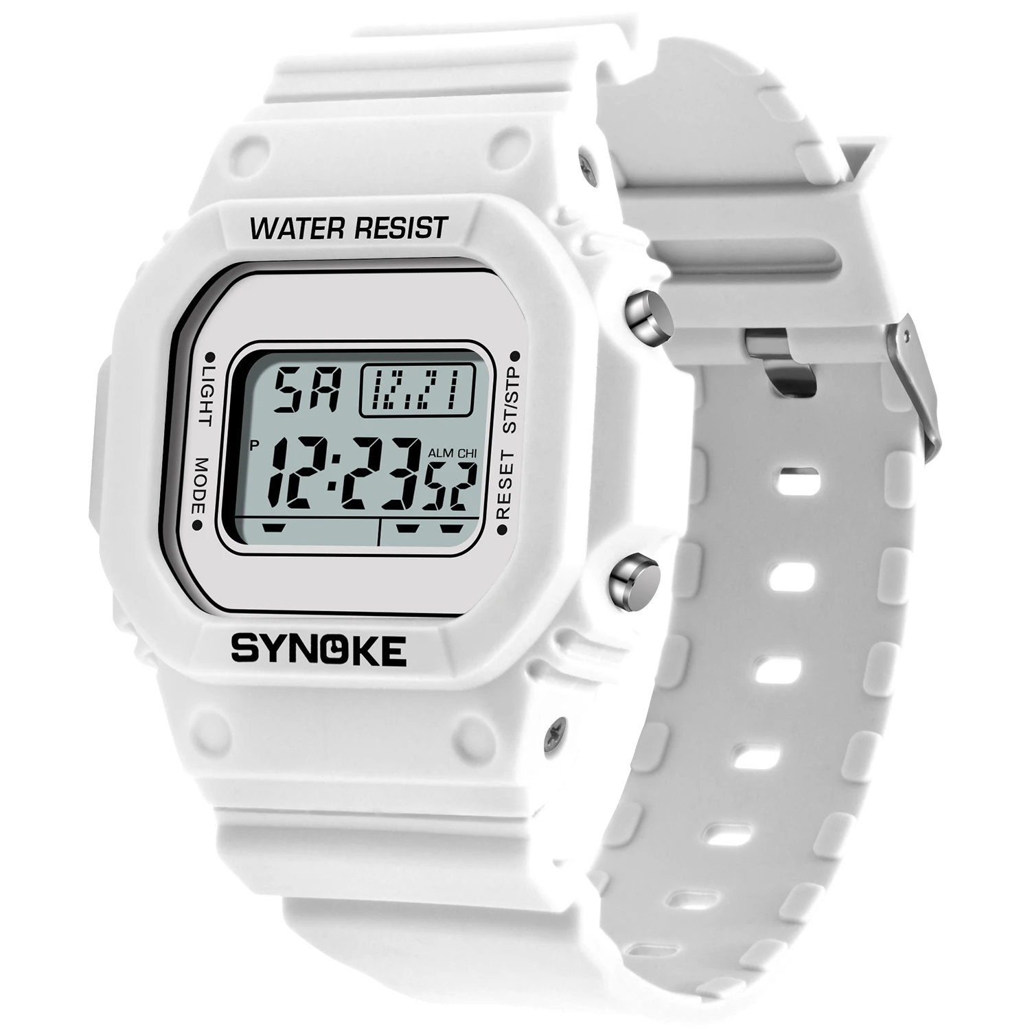

SYNOKE Women's Sports Digital Watch Multifunctional Waterproof Unisex Student Timepiece
