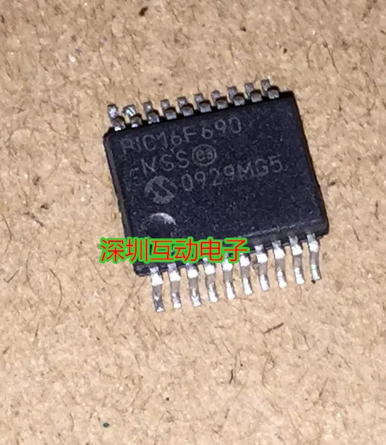 Free shipping   PIC16F690-I/SS  SSOP-20       10PCS