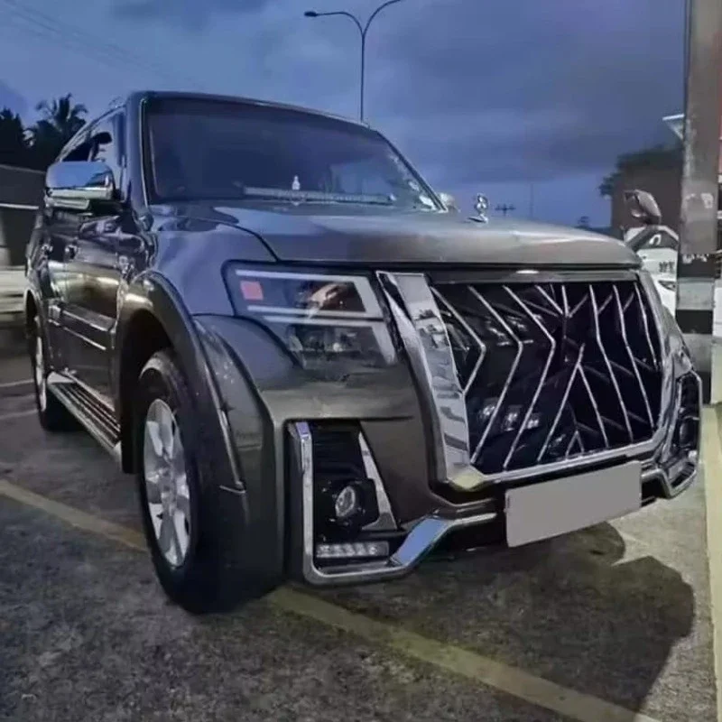 Facelift Car Bumper 2015-2018 Pajero V93 V97 Upgrade to V98 Body Kit 4