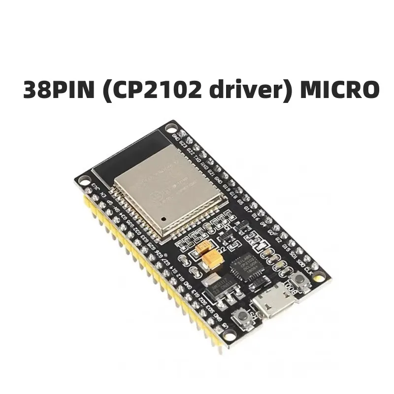 Goouuu ESP32 Development Board Dual Core WiFi Bluetooth Module ESP-32S 2-in-1 Wireless CPU Core Board for Electronics Projects